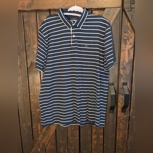 TOMMY Hilfiger Polo shirt size XL, Navy with white